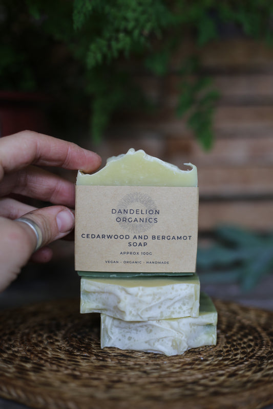 Cedarwood and Bergamot Soap image 0