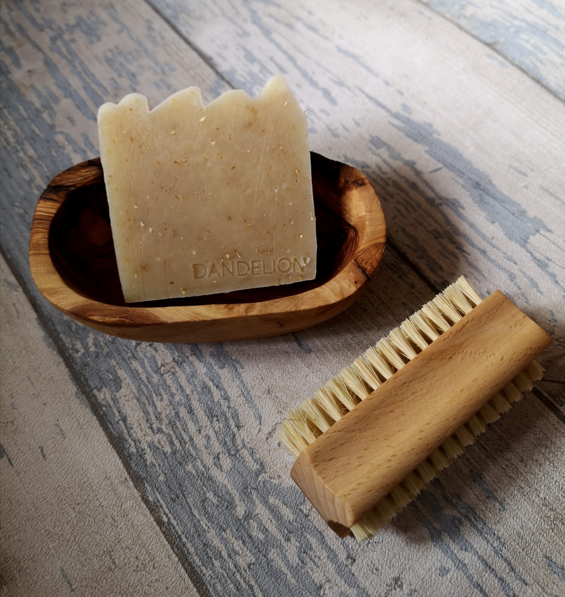 Organic Vegan Soap - Lemongrass, Dandelion and Oat Soap image 3